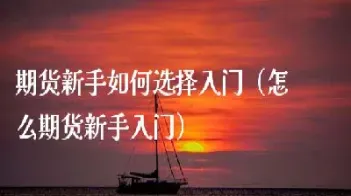 新手期货入门重点(新手期货入门重点知识)_https://www.boyangwujin.com_黄金期货_第1张
