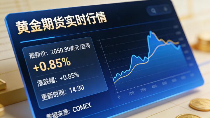 黄金期货实时行情该如何解读？投资者需关注哪些核心影响因素与研判技巧？