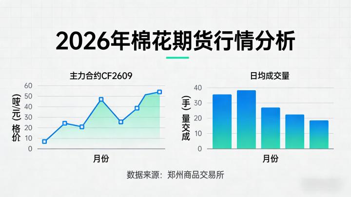 2026棉花期货行情波动有哪些核心规律？新手该如何精准研判与交易？