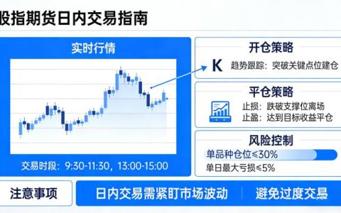 股指期货日内交易该如何稳健操作？2026新手必备技巧有哪些？