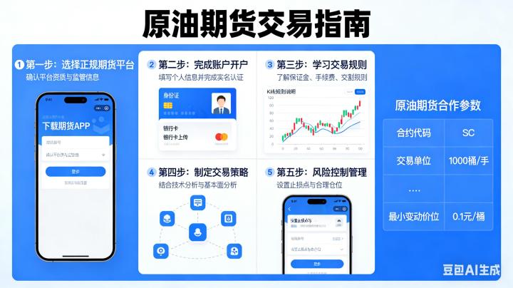 原油期货怎么玩2026年新手入门攻略：合规操作、行情研判及风险控制