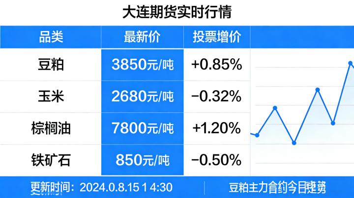大连期货实时行情在2026年有何特点？新手该如何快速看懂盘面？