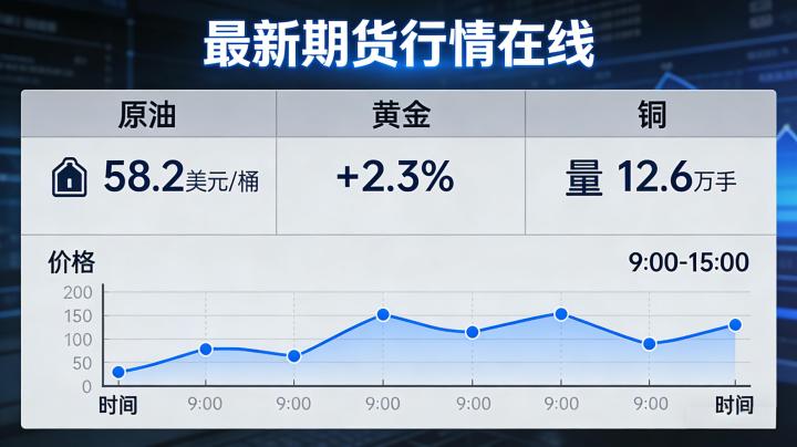 最新期货行情在线 2026 怎样满足投资者全天候看盘与决策需求