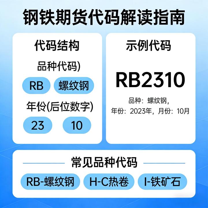 怎么看钢铁期货代码 2026 快速识别品种与合约,避免下单错误