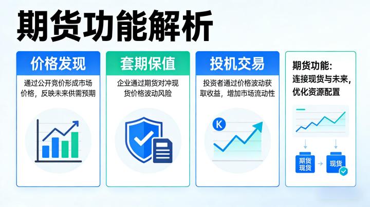 期货功能有哪些 2026 年如何服务产业与投资者,核心作用是什么