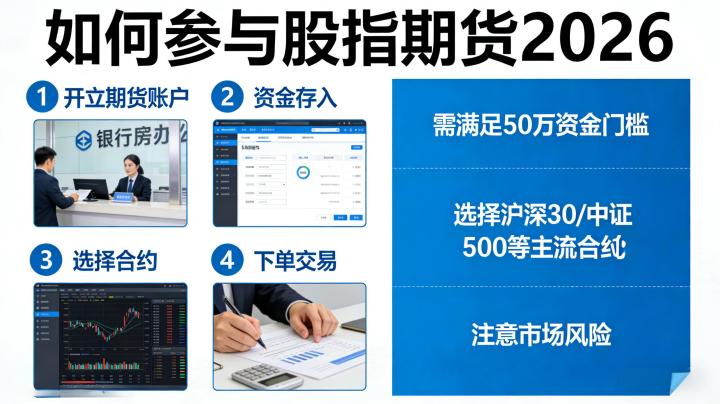 如何参与股指期货2026:从开户到交易的完整实操指南是什么?