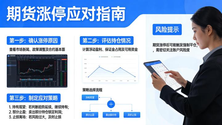 期货涨停怎么办2026年应对策略及不同场景实操指南?
