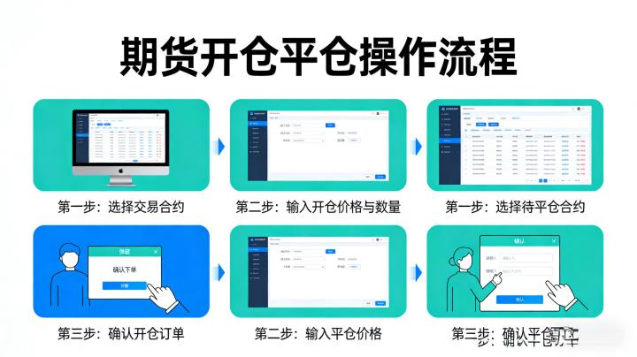 2026期货开仓平仓怎么操作?全流程实操指南及注意事项