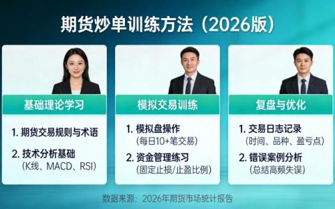 期货炒单的训练方法 2026年新手如何科学训练实现稳定盈利？