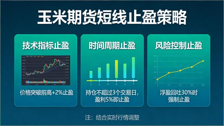 玉米期货短线止盈几点?实操指南,精准锁定日内收益
