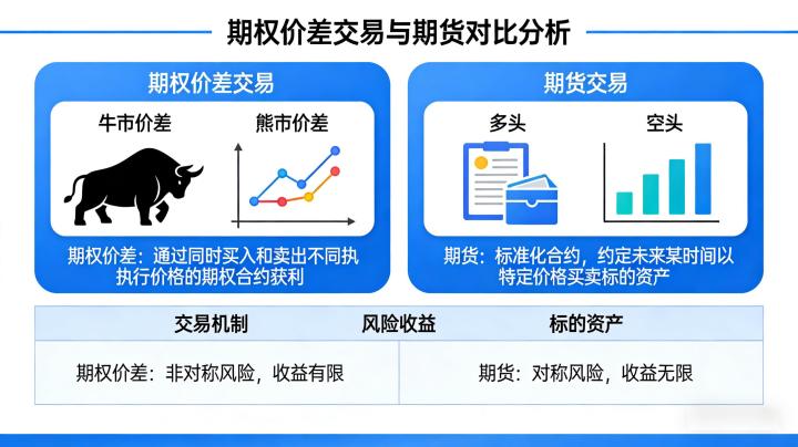期权价差交易与期货：核心差异与实操搭配指南