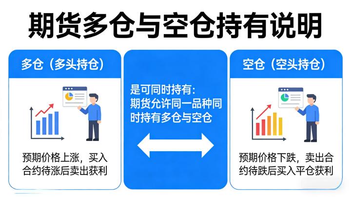 期货能同时持有多仓和空仓吗?解读双向持仓逻辑与实操要点