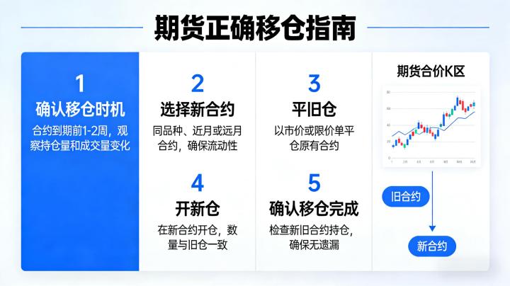 期货怎么移仓才正确?实操步骤+避坑指南