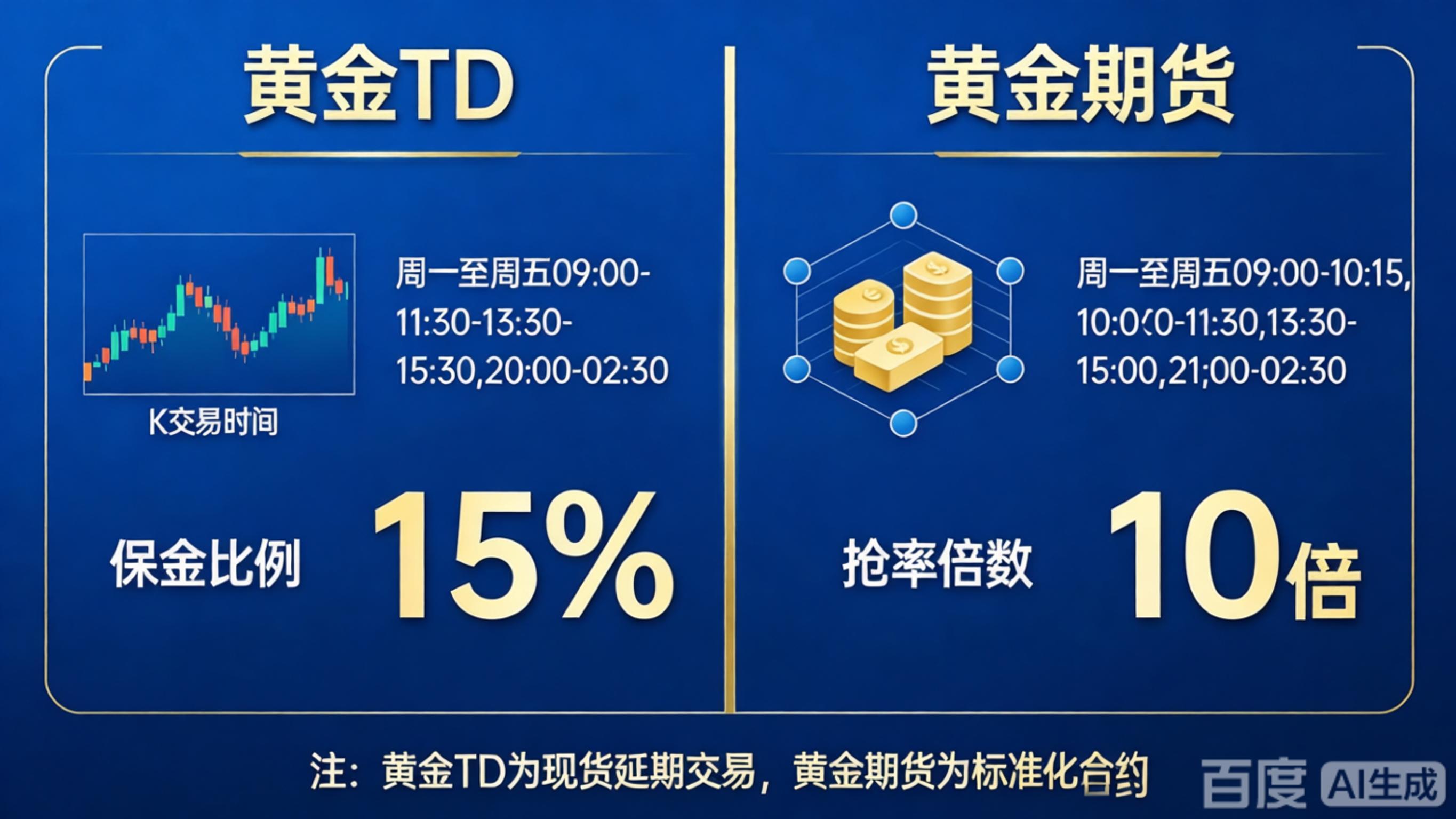 黄金 TD 与黄金期货价差分析 价差大小及成因解读