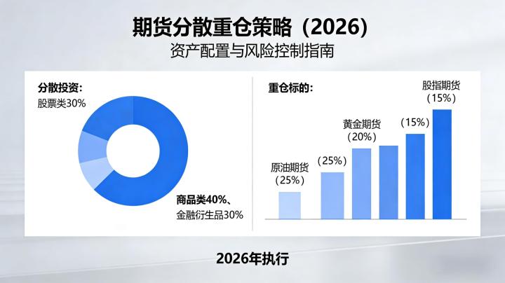期货分散重仓2026:核心逻辑、实操策略与风险控制如何科学落地?