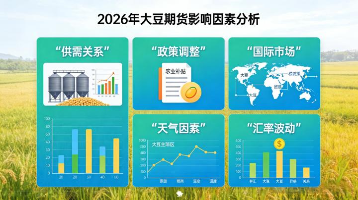 大豆期货影响因素2026：全维度解析哪些因素主导价格波动？