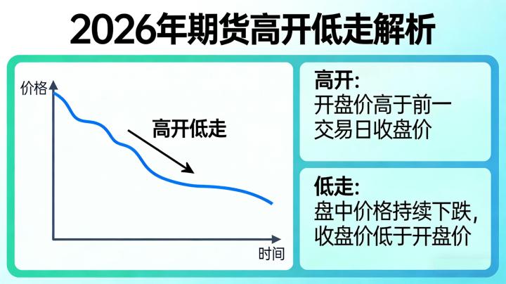 期货高开低走是什么意思？2026年实操解读