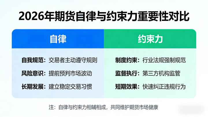 期货自律和约束力哪个重要?2026年实战解读