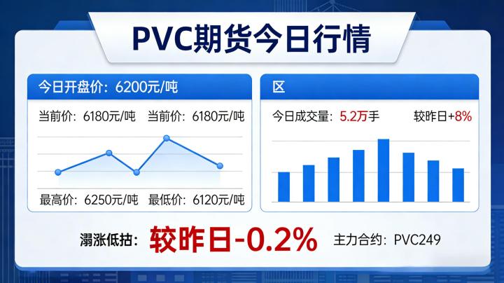 PVC 期货今日行情 2026 年盘面波动核心驱动与短期走势预判要点是什么？
