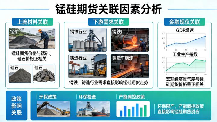锰硅期货和什么关联 2026 年核心联动品种与产业链影响逻辑是什么?