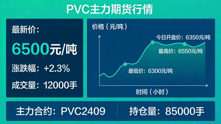 pvc 主力期货行情 2026 年盘面运行特征与趋势驱动核心因素是什么?