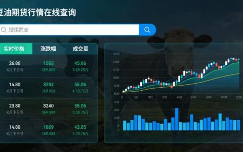豆油期货行情在线查询 2026 年有哪些正规渠道？如何精准获取实时行情与核心数据？