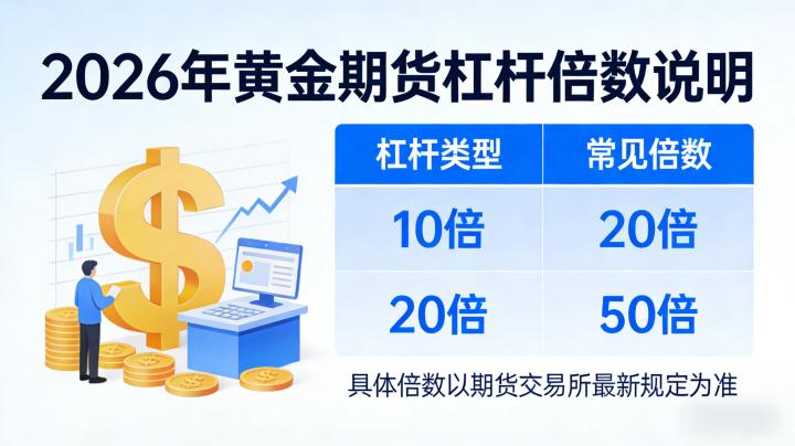 黄金期货多少倍杠杆 2026 年国内市场标准与实际交易可用杠杆区间全解析?