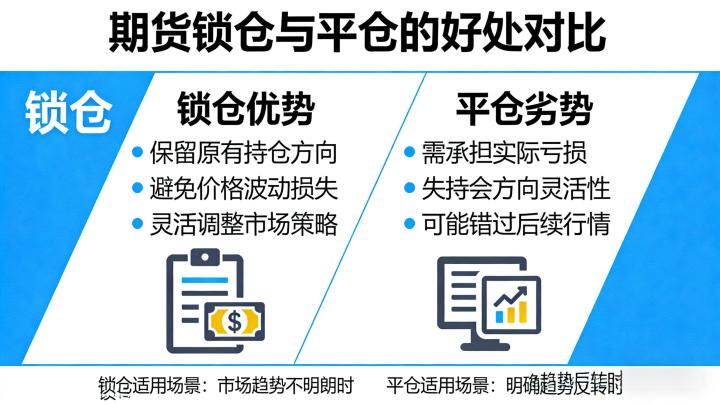 期货锁仓比平仓的好处 2026 年不同行情下的操作价值与适用场景全解读？