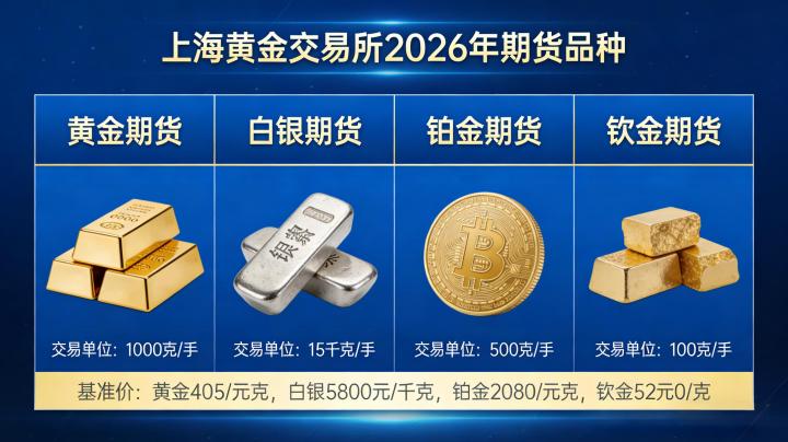 上金所的期货品种2026年全面盘点有哪些核心品种及交易细则需熟知？