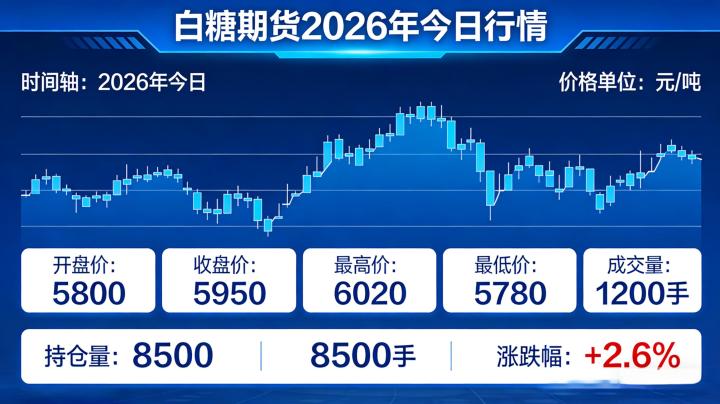 白糖期货今日 2026 行情波动核心原因是什么,短期走势与交易策略该如何制定