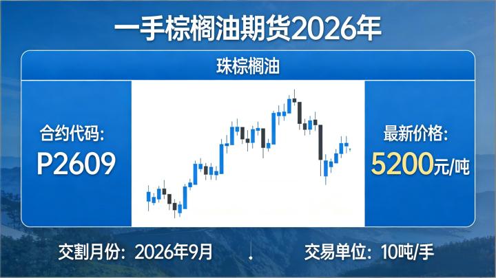 一手棕榈油期货 2026 年交易规则、成本测算与实操要点有哪些核心注意事项？