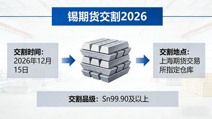 锡期货交割 2026 年全流程规则、资质要求与成本明细有哪些关键要点?