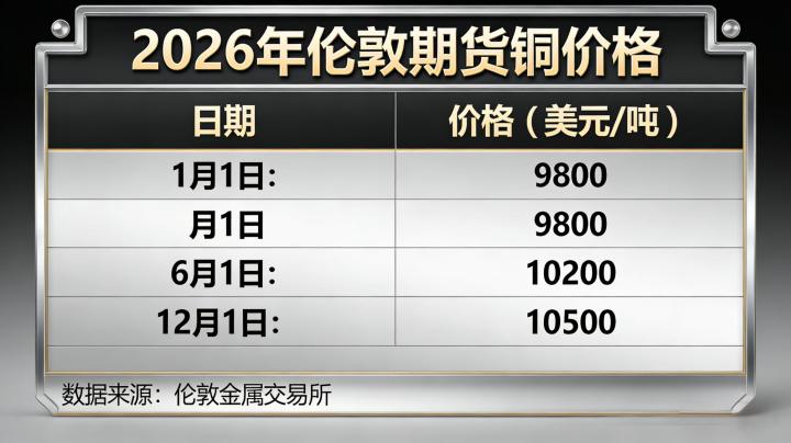 今天伦敦期货铜价格 2026 年波动背后的核心逻辑与后续行情将如何演变？