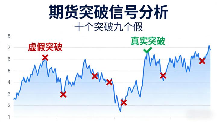 期货十个突破九个假2026年如何精准甄别真假突破、规避交易陷阱？