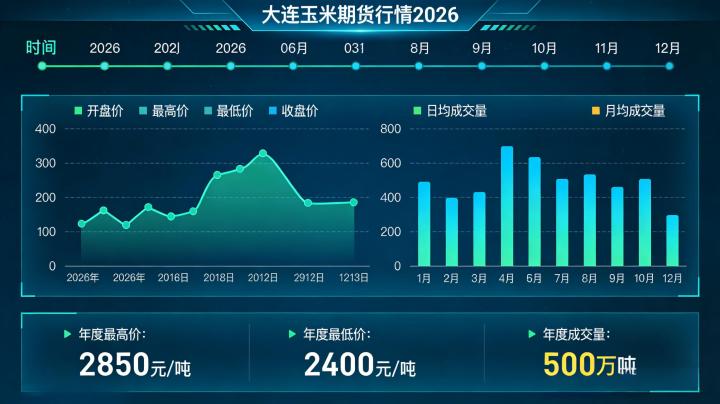 大连玉米期货行情2026年走势分析、影响因素与实操交易策略?