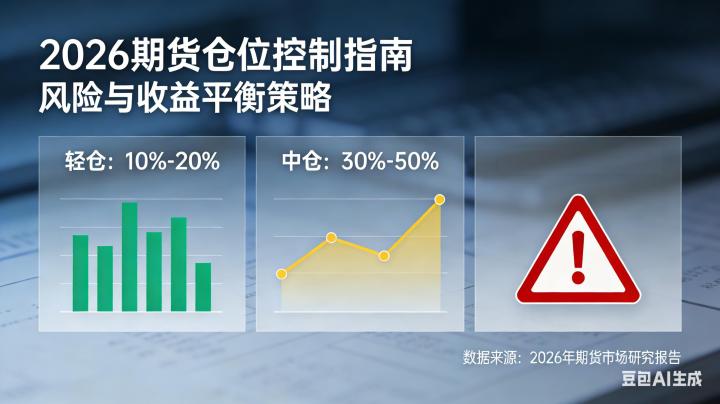 仓位控制期货 2026 年核心策略有哪些?如何做好资金管理规避交易风险?