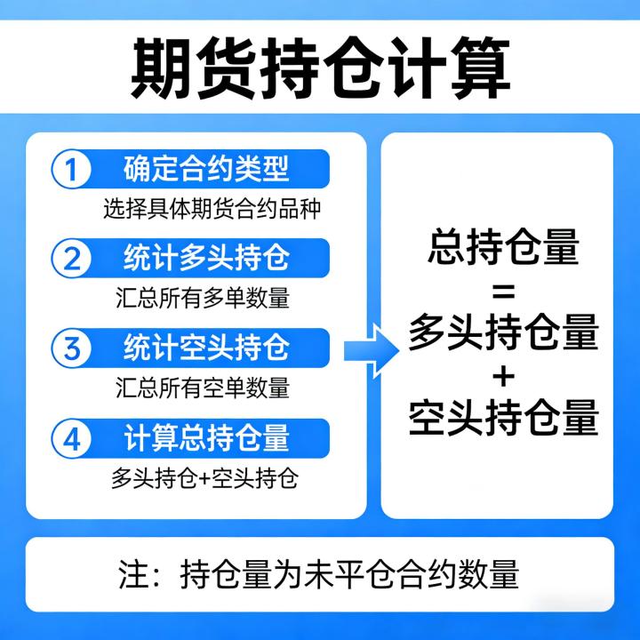 期货持仓计算 2026 年持仓量统计、盈亏核算与保证金计算该如何精准操作?