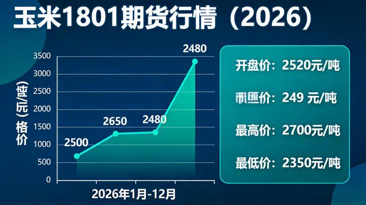 玉米 1801 期货行情 2026 年深度复盘与历史走势核心逻辑该如何解读？