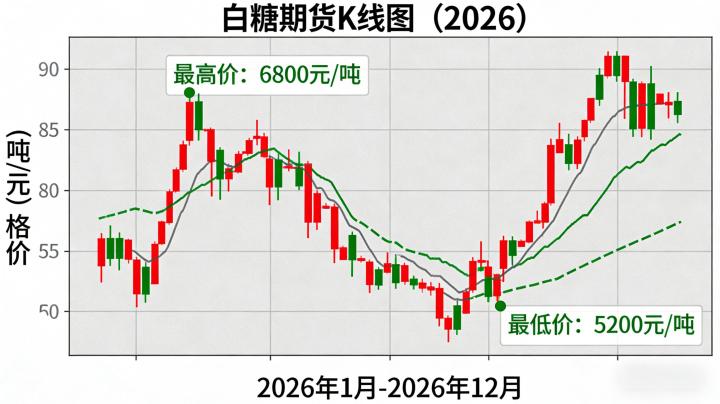 白糖期货 k 线 2026 年核心分析技巧有哪些?看盘方法与交易应用全解答
