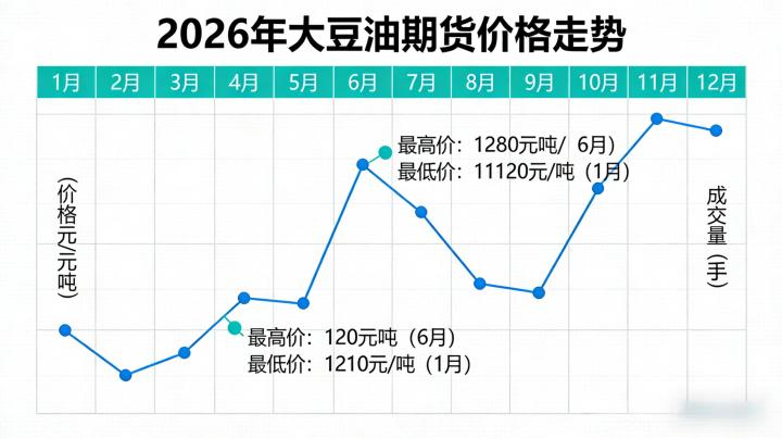 大豆油期货价格走势 2026 年供需格局与核心驱动因素该如何全面解读?