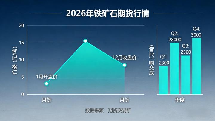 铁矿石期货行情 2026 年运行节奏如何?供需两端与市场情绪将带来哪些盘面变化?