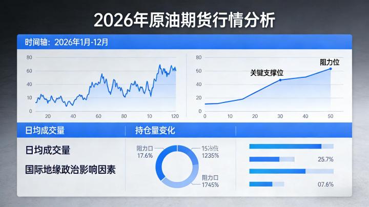 原油期货行情分析 2026 价格核心驱动因素与全年走势研判要点是什么？