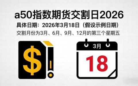 a50指数期货交割日2026 具体日期、规则及持仓管理要点是什么？