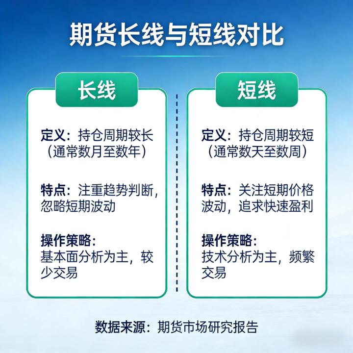 期货长线与短线 2026 年怎么选？不同策略的核心逻辑与实战适配性全解析