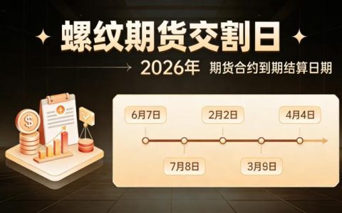 螺纹期货交割日 2026 年具体安排？交割规则与风险提示全解读