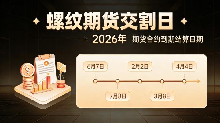 螺纹期货交割日 2026 年具体安排?交割规则与风险提示全解读