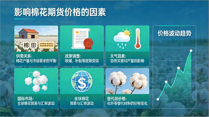 影响棉花期货价格的因素 2026 年核心驱动是什么？供需格局与市场逻辑全解析