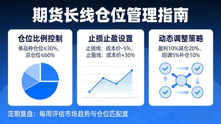 期货长线仓位 2026 年怎么管理?资金分配与风控策略全详解
