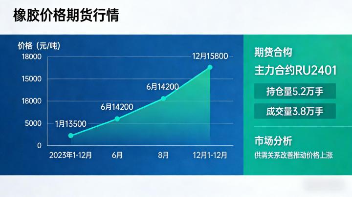 橡胶价格期货 2026 年 4 月行情如何？供需驱动与后市走势全解析