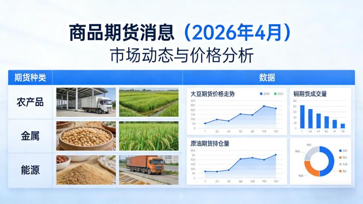 商品期货消息 2026 年 4 月有哪些重要动态?政策与市场影响全梳理